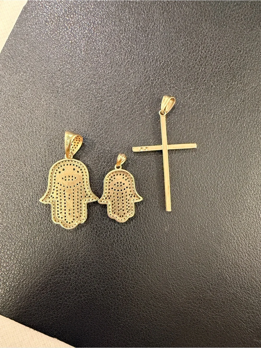 Solid Gold Religious Pendants